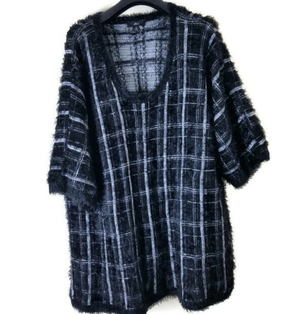 Ellos V Necked Oversized Sweater